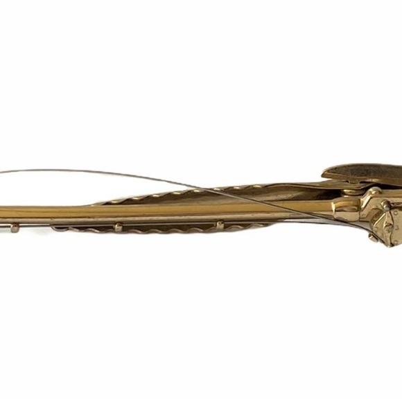 Vintage Mens Hickok Tie Clip Fly Fishing - Picture 6 of 6